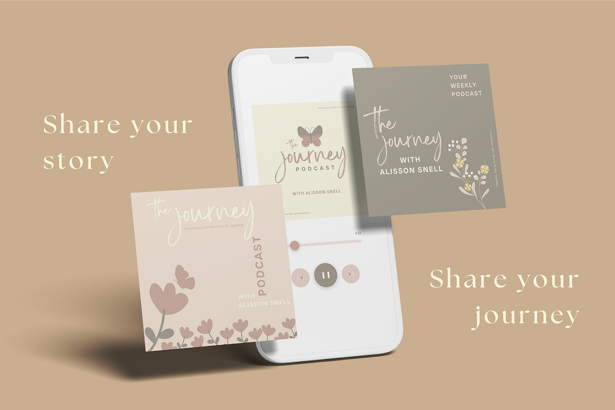 The Journey Podcast Template Bundle, a Social Media Template by Soul & Maeum Store (Photo 3 of 6)