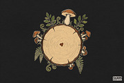 Heart Shaped Tree Rings With, an Object Graphic by SharpMarketplace (Thumbnail 2 of 5)