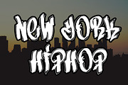 New York Hip Hop Graffiti Font, a Script Font by AntonyChernianu (Thumbnail 4 of 4)