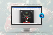 Christmas Greeting Card Template, a Flyer Template by DesignDevisers (Thumbnail 7 of 8)