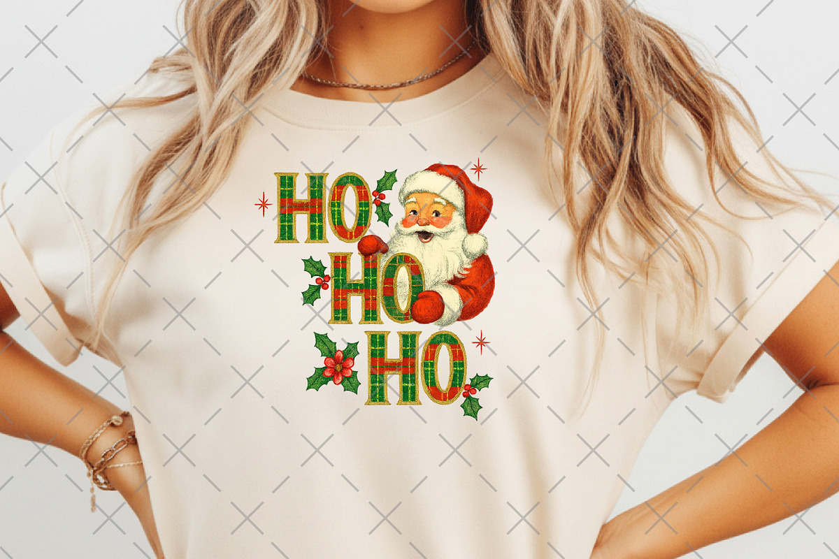 HO HO HO Santa Clipart, an Illustration by Craft Nest (Photo 5 of 6)