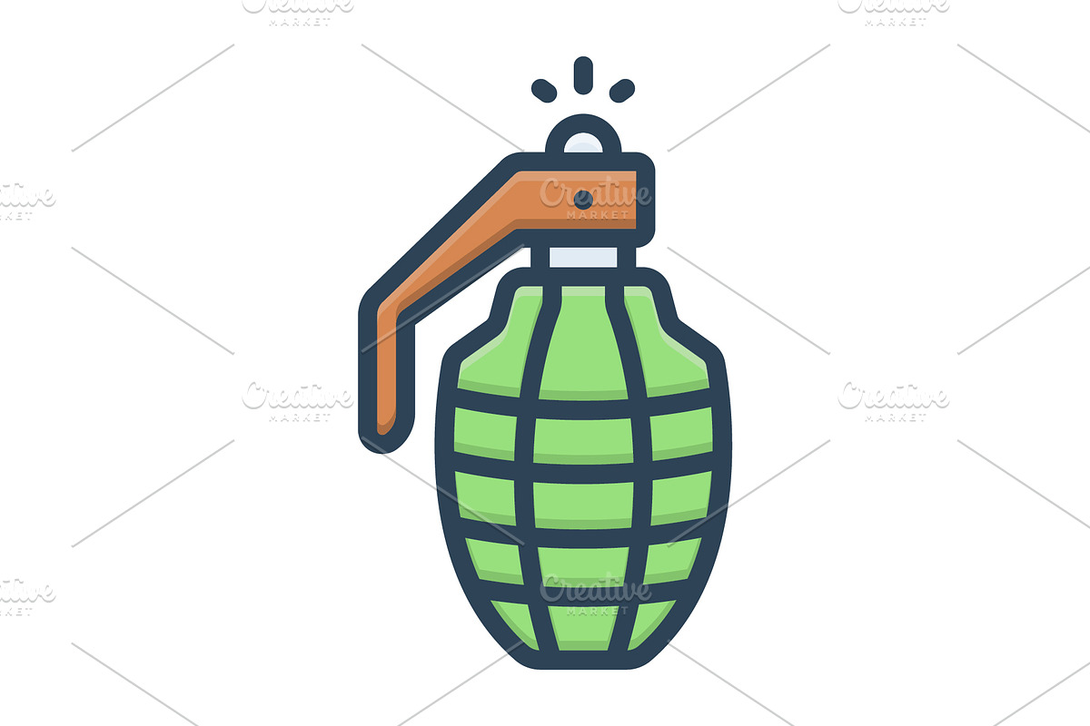 Bomb dynamite color icon, a Duotone Icon by Creative priyanka