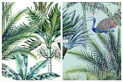 Lush Retreat Prints & Motifs, a Pattern Graphic by TSTUDIO (Thumbnail 4 of 11)