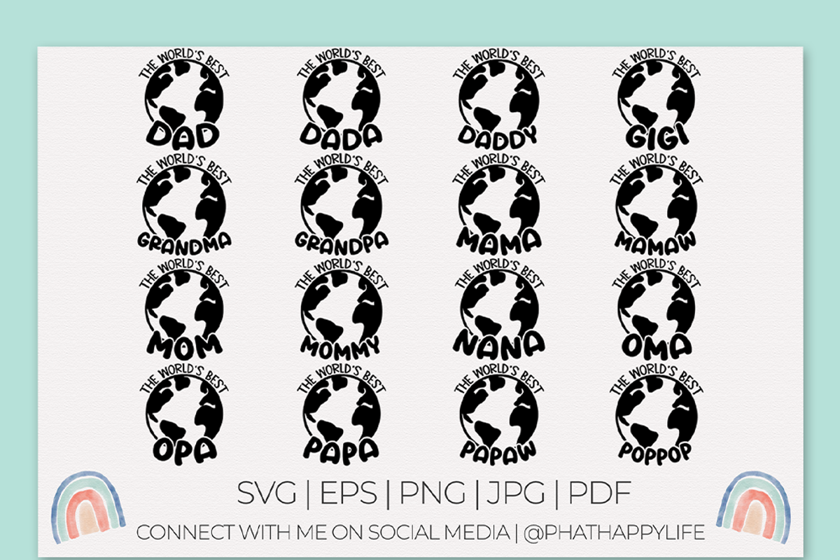 The World's Best SVG Bundle, an Illustration by Phat Happy Life (Photo 3 of 4)