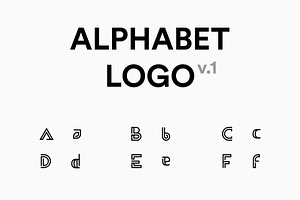 Alphabet Logo Volume 1