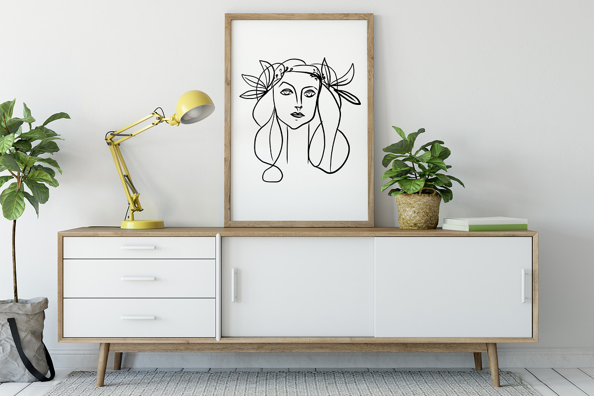 Artsy line drawings and shapes, an Illustration by Negative Space (Photo 6 of 9)