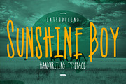 Sunshine Boy, a Font by TGIF.STD (Thumbnail 1 of 6)