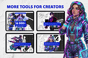 Male Character Procreate Stamps, a Brush Add-On by Selentaori Studio (Thumbnail 17 of 17)