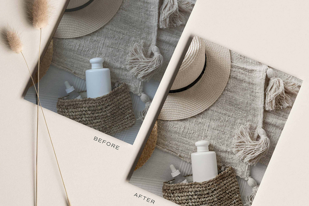 Flat Lay Lifestyle Lightroom Presets, an Action Add-On by in between details (Photo 7 of 13)