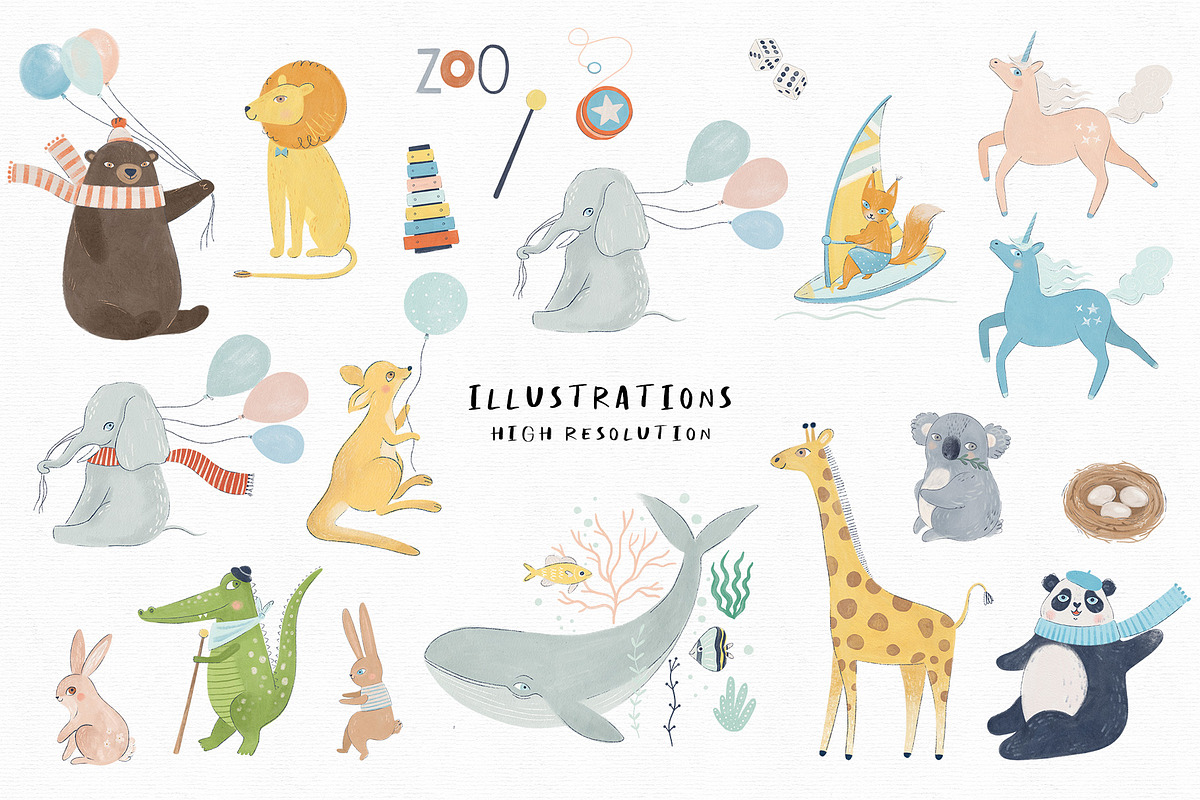 Petit Voyage. Graphics & Patterns, an Animal Illustration by annartdreams (Photo 12 of 14)