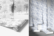 Sketch Tropical Forest Patterns, a Pattern Graphic by Jeanna Draw (Thumbnail 6 of 14)