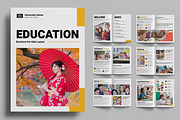 Education Brochure Template Layout, a Brochure Template by ContestDesign (Thumbnail 1 of 3)