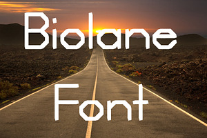 Biolane Font