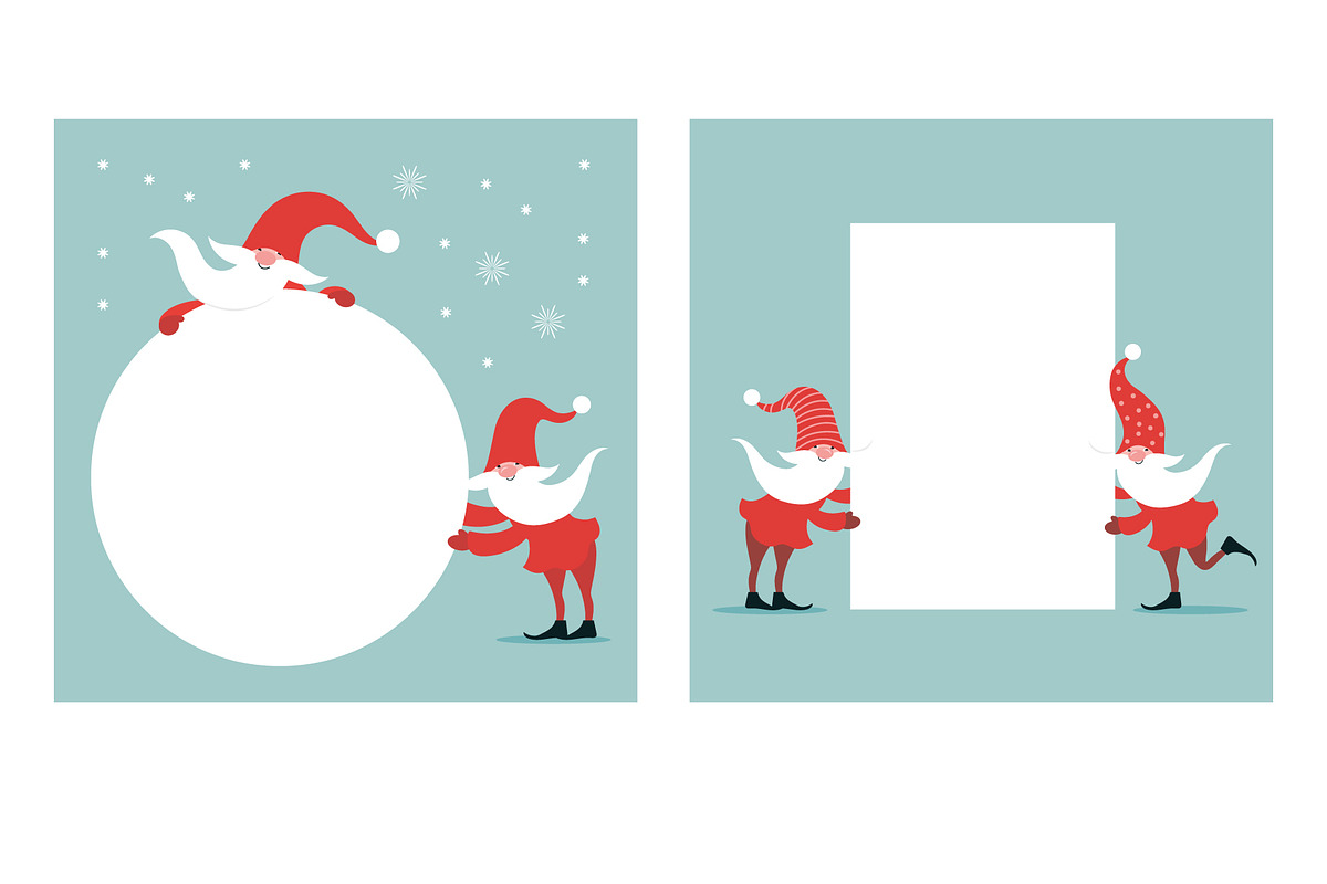 Christmas Gnomes, an Illustration by lenlis (Photo 5 of 8)