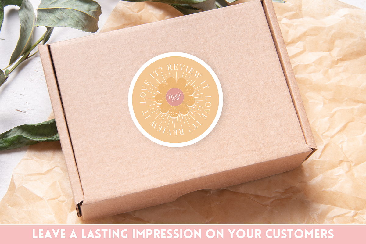 Packaging Stickers - Bundle of 12, a Stationery Template by SunshineStudioBoutique (Photo 7 of 10)