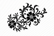 Vintage Flower Ornament Set, an Illustration by Creativeshirt (Thumbnail 20 of 21)