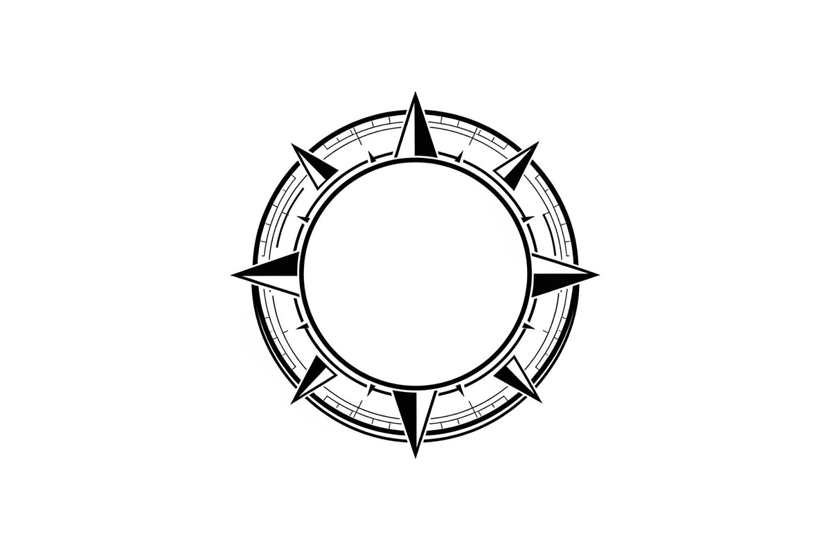 Vintage Compass Rose SVG Bundle, an Illustration by yasushie (Photo 19 of 29)