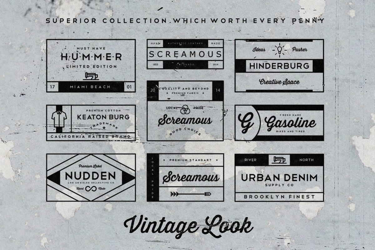 Insignia Pack, a Branding & Logo Template by pixelpines (Photo 2 of 4)