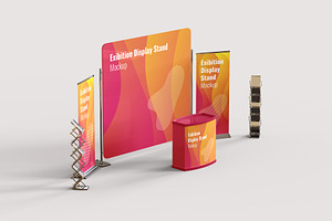 Exhibition Display Stand Mockups