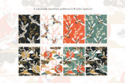 Japanese seamless patterns., a Pattern Graphic by Anna Smirnova (Thumbnail 6 of 16)