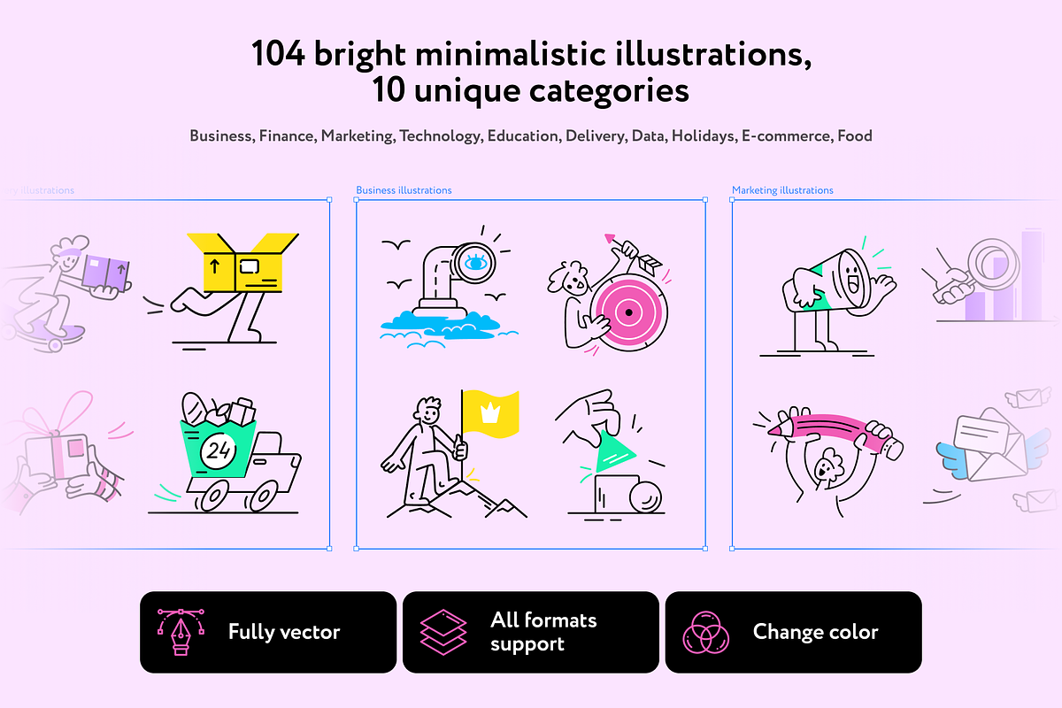 Redry Illustration Collection, a Finance Illustration by Welovegraphics (Photo 2 of 8)