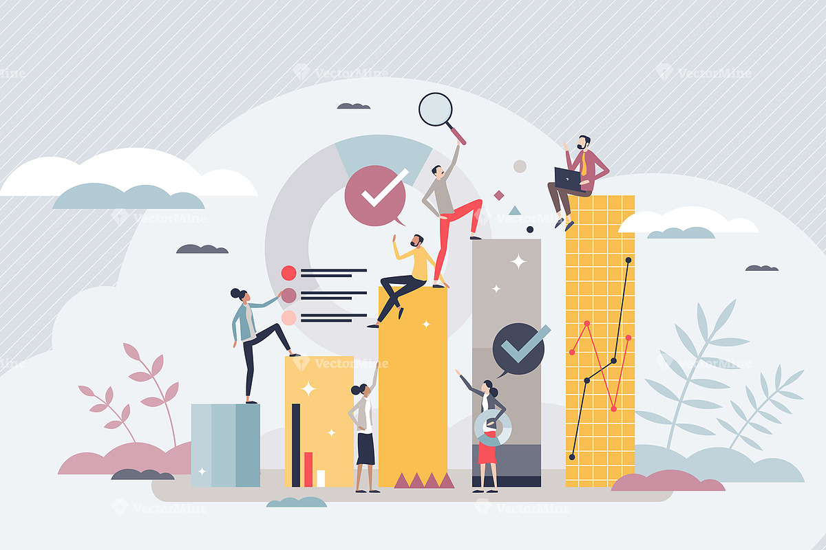 Employee Coaching and Motivation, an Illustration by VectorMine (Photo 1 of 2)