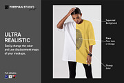 T-Shirt Mock-Up Set, a Shirt Mockup by Freeman Studio (Thumbnail 3 of 15)