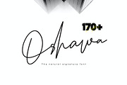 Oshawa - Professional Signature Font, a Script Font by Intuisi Creative (Thumbnail 1 of 9)