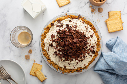 Ricotta and chocolate Cannoli pie, a Food & Drink Photo by farwasser