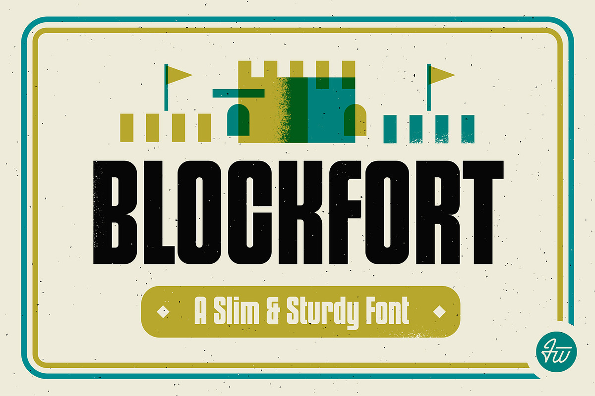 BLOCKFORT | Condensed Font, a Sans Serif Font by Jordan Wilson (Photo 7 of 7)