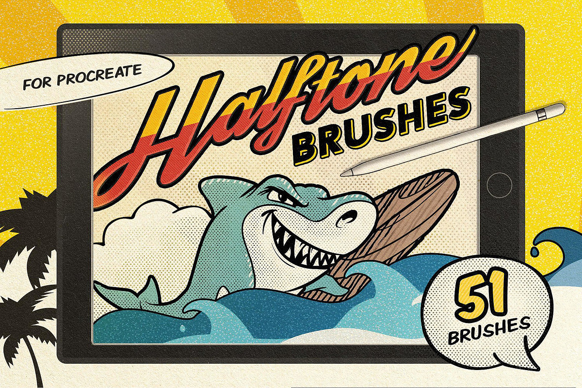 25-in-1 Procreate Brushes Bundle, a Brush Add-On by pixelbuddha.net (Photo 5 of 27)