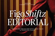 Figo Shiftz - Editorial Serif & Sans, a Serif Font by Propertype (Thumbnail 2 of 26)