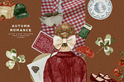 Autumn Watercolor and Lace Collage, an Object Graphic by Laras Wonderland (Thumbnail 10 of 13)