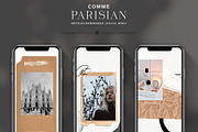 Paper Paint Instagram + Template, a Social Media Template by Comme Parisian (Thumbnail 1 of 5)