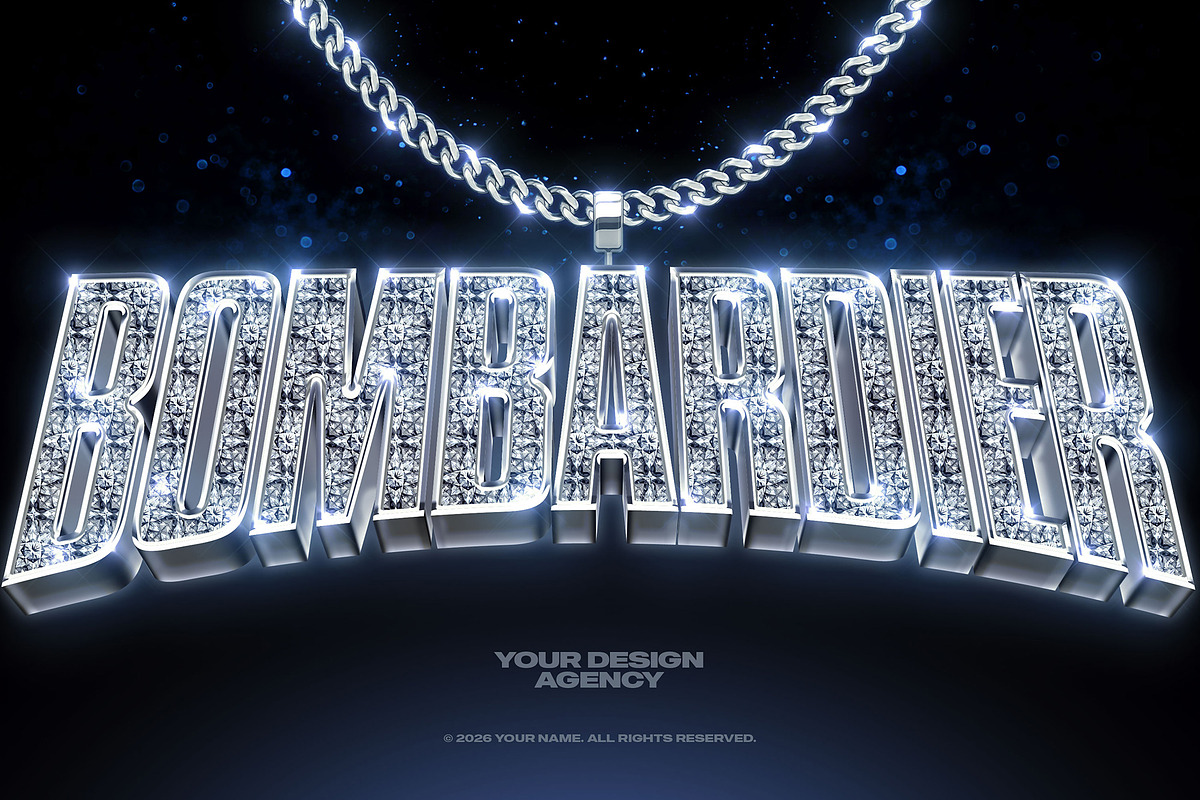 Bling Bling Gold Text Effects Vol 03, a Layer Style Add-On by Hyperpix Productions (Photo 17 of 19)