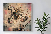 Piñata Party, a Person Illustration by Sharon Schwalbe (Thumbnail 2 of 6)