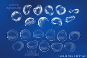 Bubble Stamps Procreate Brush Set, a Brush Add-On by AngelfishCreative (Thumbnail 5 of 7)