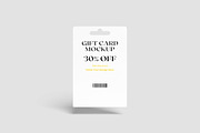 Gift Card Mockup, a Product Mockup by AnasStudio (Thumbnail 3 of 5)