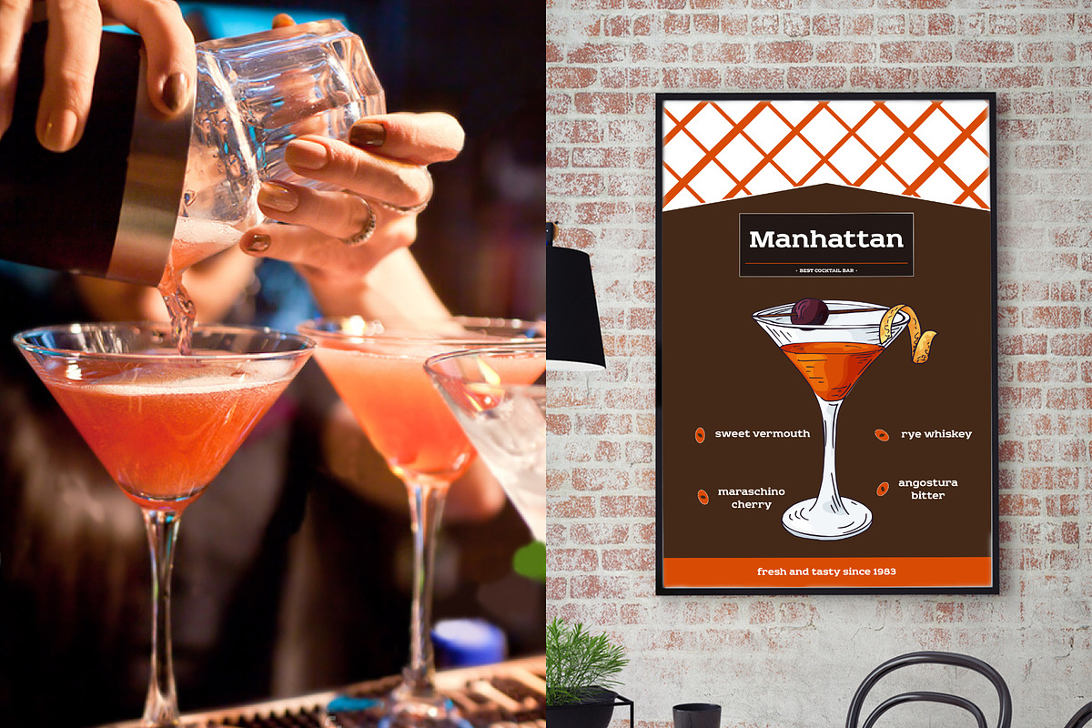 Cocktails Bundle+bonus, a Food Illustration by Astarte_design (Photo 6 of 10)
