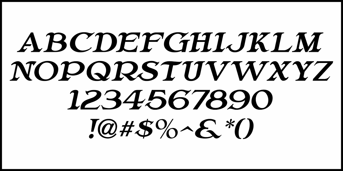 Movie Opening JNL, a Serif Font by Jeff Levine Fonts (Photo 5 of 5)