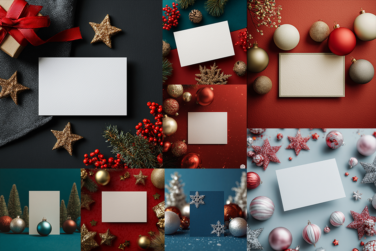 Christmas Card Mockups, a Holiday Photo by Picturesque Stories (Photo 2 of 3)