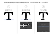 Letterpresser, an Action Add-On by Sivioco (Thumbnail 2 of 11)