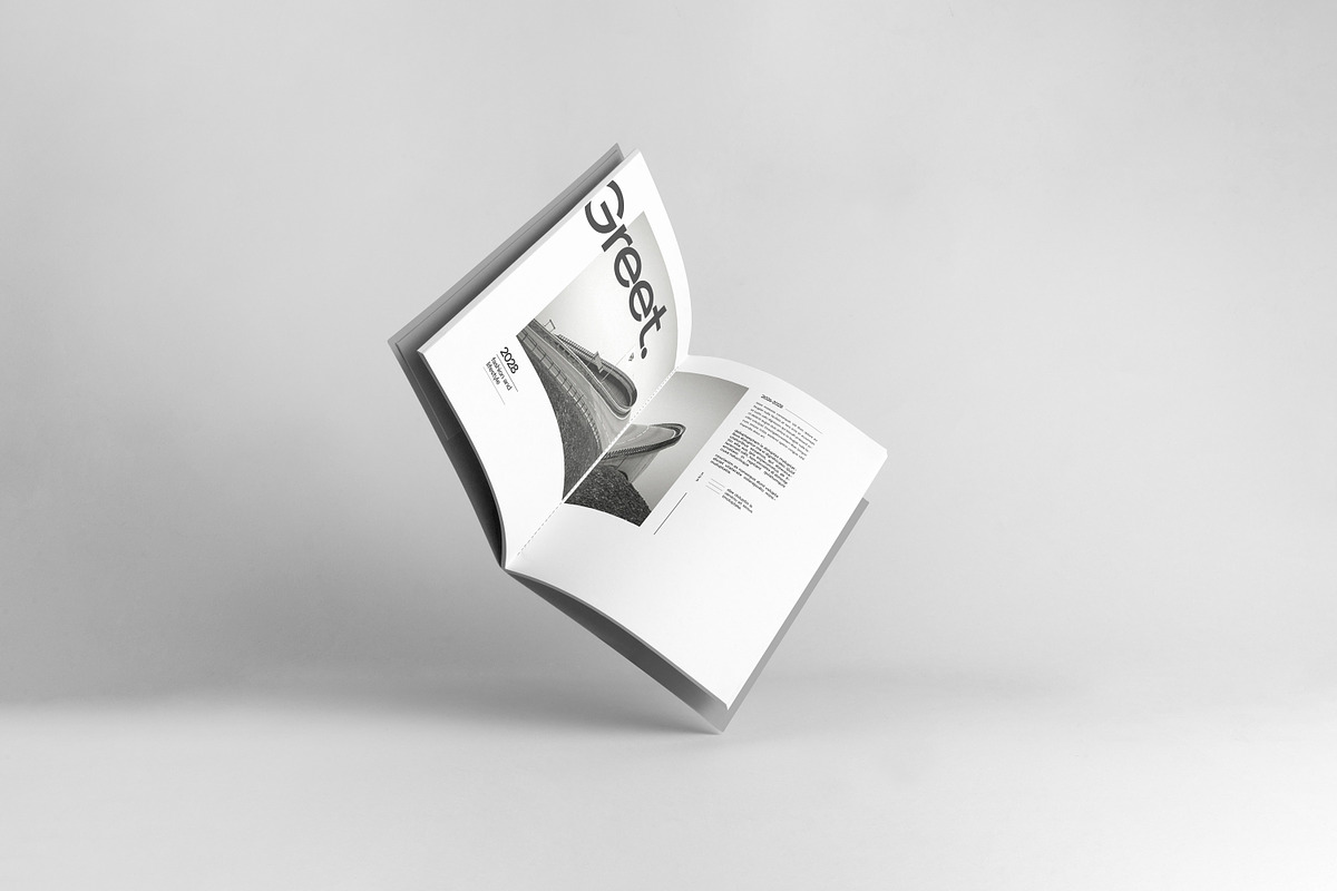 Clean Magazine Template preview 6