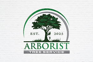 Arborist Tree Services Logo, a Branding & Logo Template by Guavanaboy