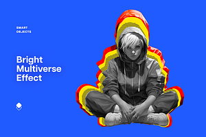 Bright Multiverse Photo Effect, a Layer Style Add-On by Design Squad
