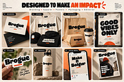 Brogue _ Bold • Chunky • Display, a Script Font by Wow Magic (Thumbnail 5 of 5)