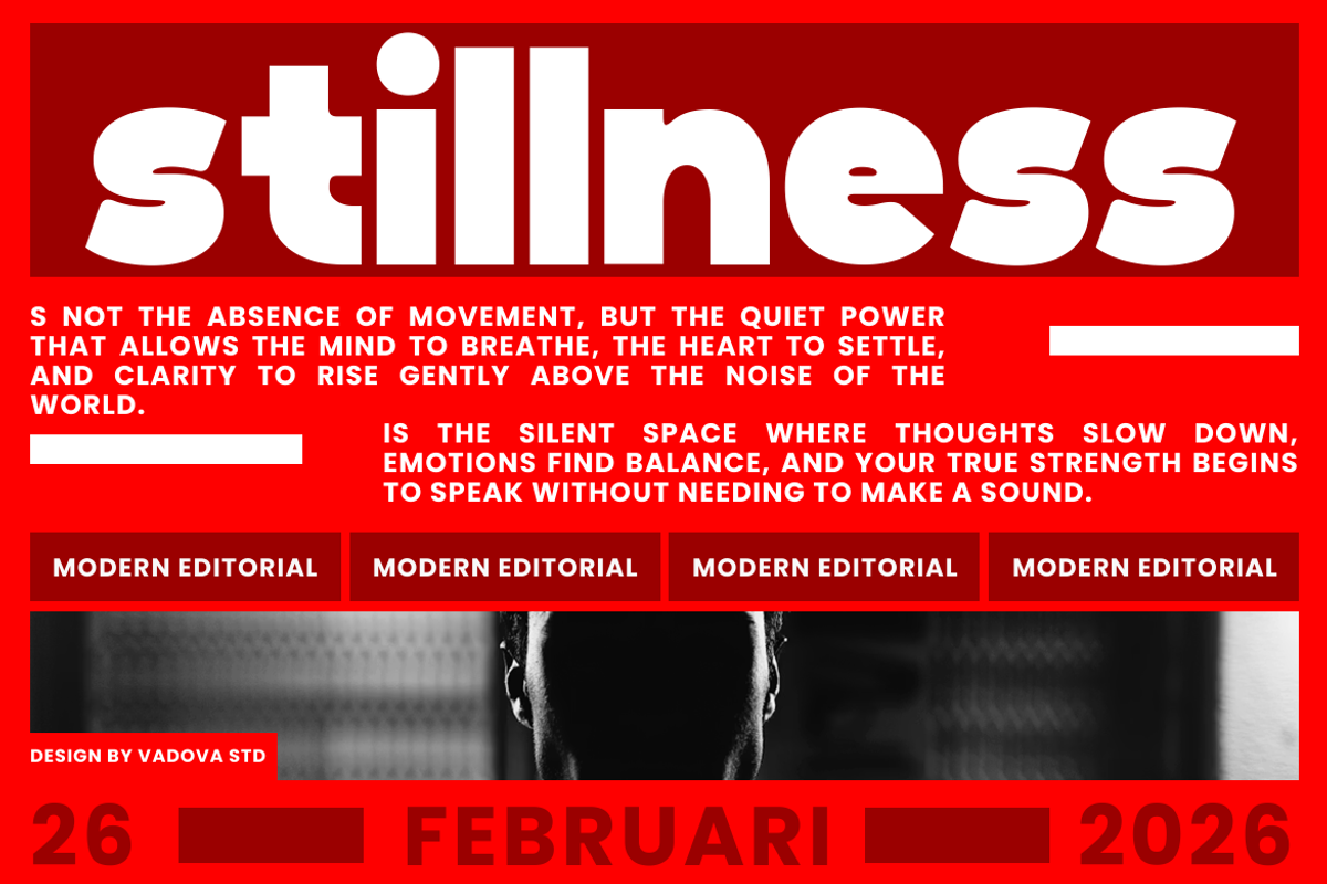 Vorn Bold Modern Grotesk Font, a Sans Serif Font by Vadovastd (Photo 7 of 9)