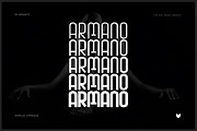 Armano Display Typeface, a Sans Serif Font by Foxtype (Thumbnail 9 of 10)