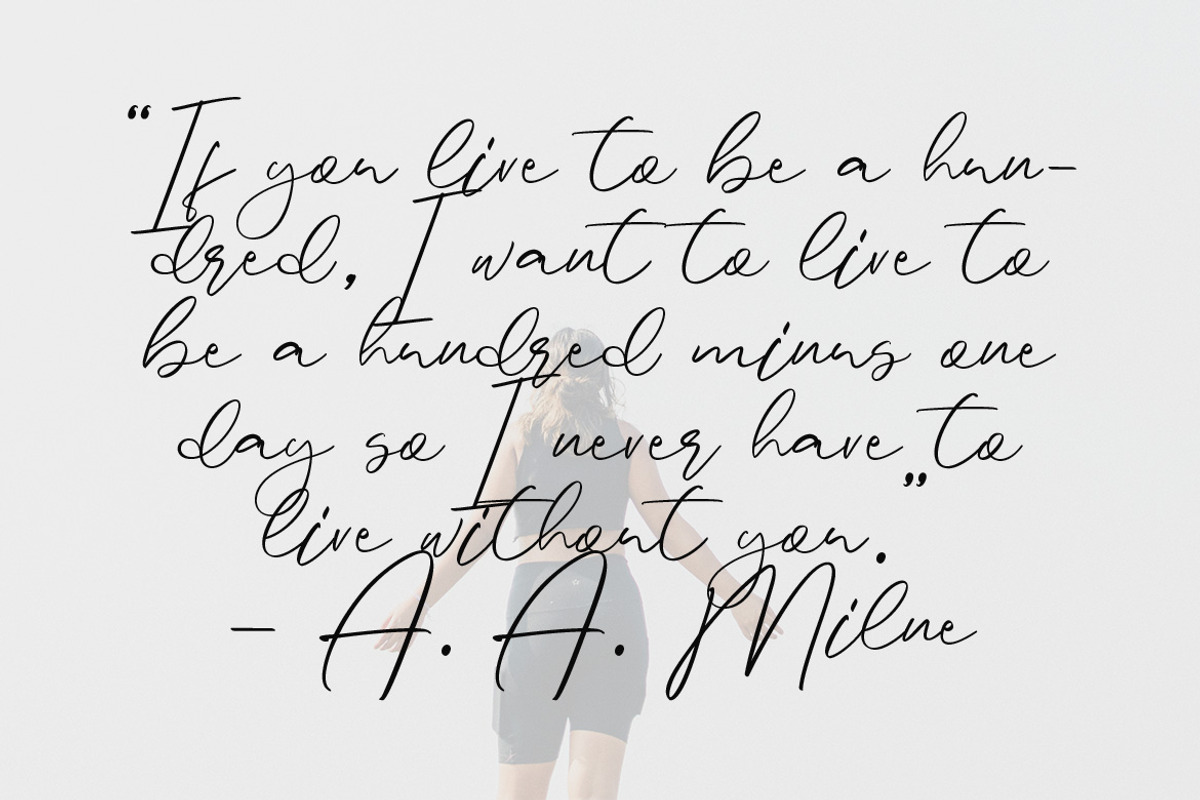 Astoria - Handwriting Font, a Handwritten Font by Mayofont (Photo 5 of 6)
