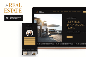 Realtor Squarespace 7.1 Template